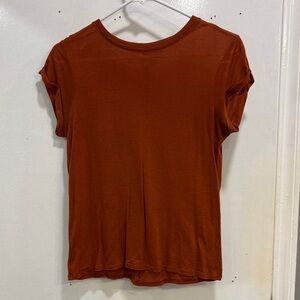 Forever 21 Burnt Orange Short Sleeve Tee